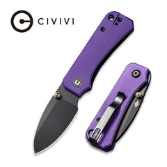 CIVIVI Baby Banter Thumb Stud Knife G10 Handle