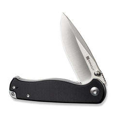 SENCUT Errant Flipper & Thumb Stud Knife Micarta Handle