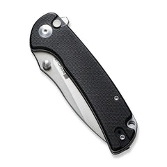 SENCUT Pulsewave Flipper & Thumb Stud & Button Lock Knife G10 Handle